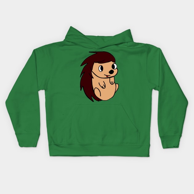 Hedgehog! Kids Hoodie by TARDISBlue190